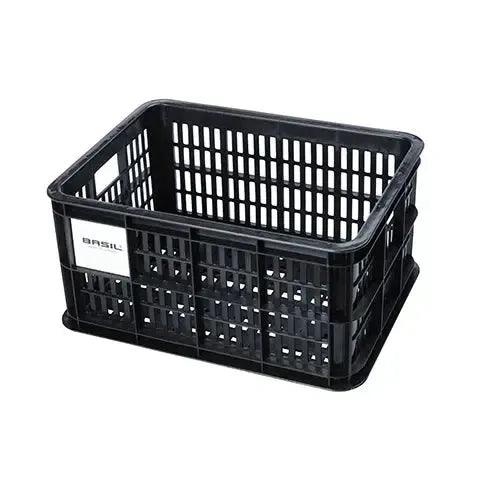 Basil - Fahrradkorb S - 17,5 Liter - Schwarz