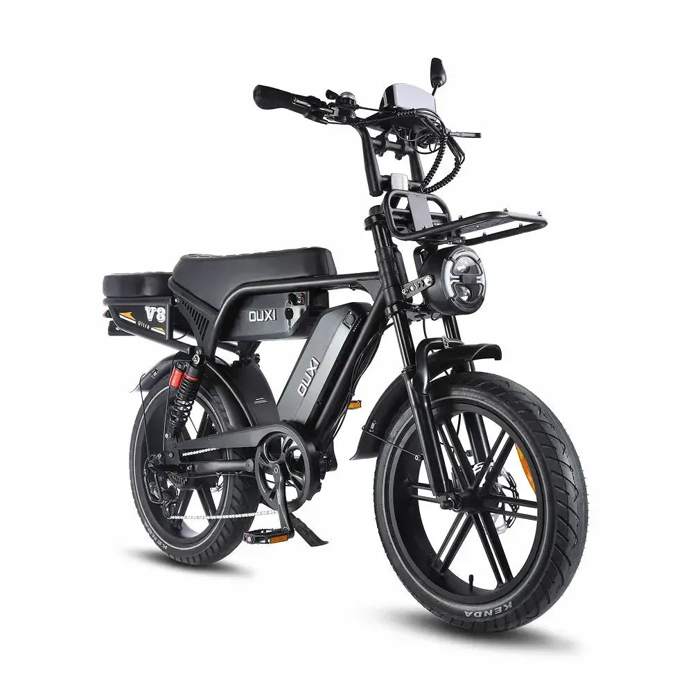 Ouxi V8 Ultra Max - Schwarz - Brauner Sattel