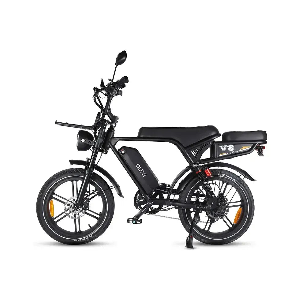 Ouxi V8 Ultra - Schwarz - Brauner Sattel