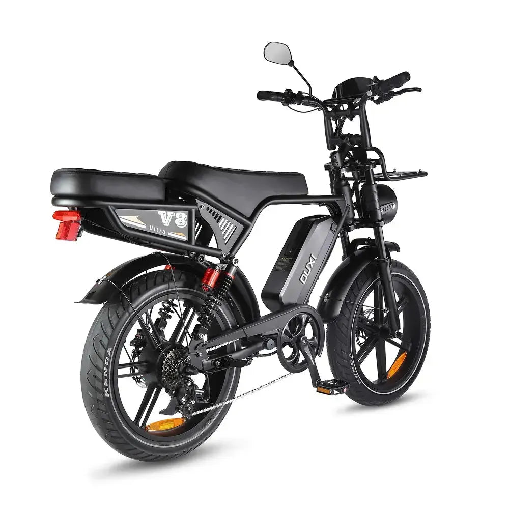 Ouxi V8 Ultra - Schwarz - Brauner Sattel