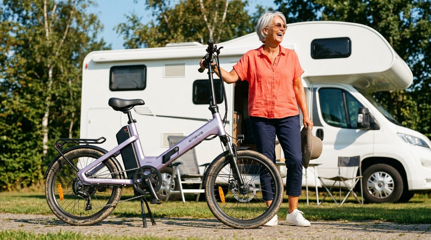 Die 5 besten Falträder für den Campingurlaub