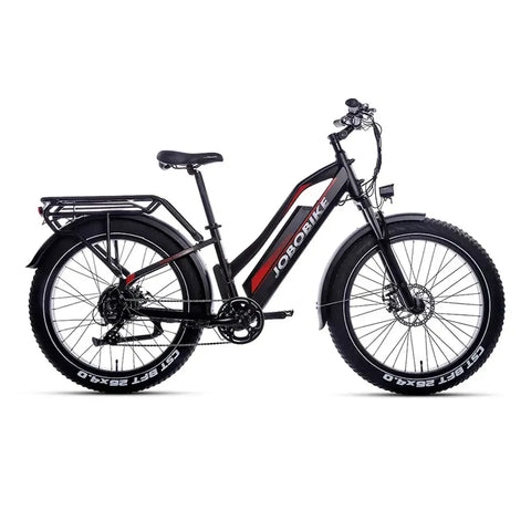 JOBOBIKE Robin ST - Schwarz/Rot